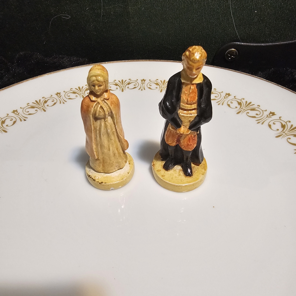 Sebastian Miniatures Rev John Harvard & Ann Harvard